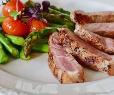 asparagus steak veal steak veal 2169305